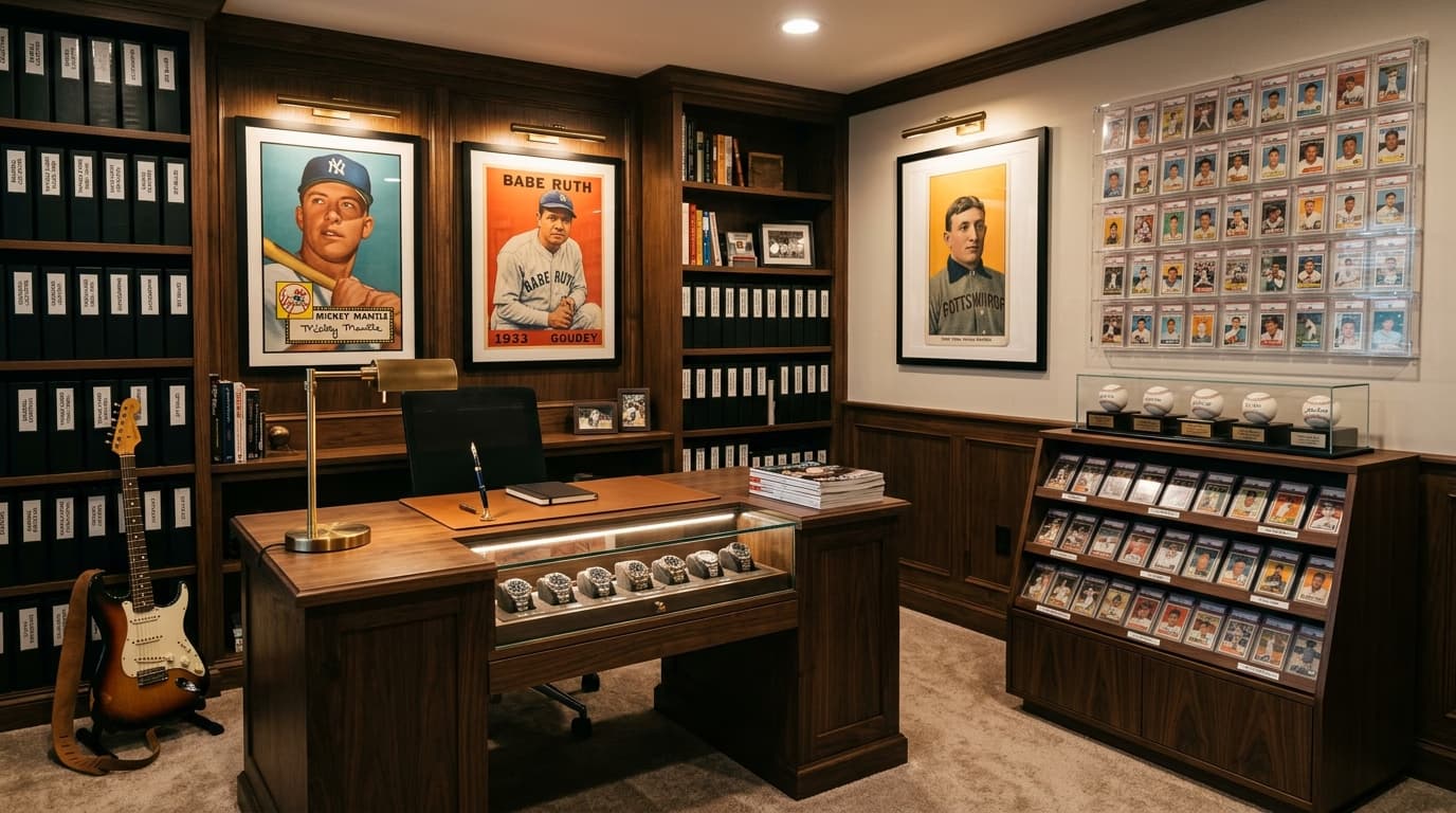Galleried app showcasing a collection of collectibles